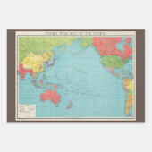 Philips' War Map of the Pacific, 1945 Inpakpapier Vel (Voorkant)