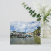 Philipsburg Harbour St. Maarten Briefkaart (Staand voorkant)