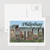 Philipsburg, Montana Briefkaart (Voorkant / Achterkant)