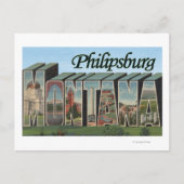 Philipsburg, Montana Briefkaart (Voorkant)