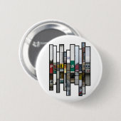 Philipsburg Ronde Button 5,7 Cm (Voorkant /achterkant)