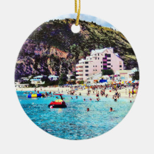Philipsburg Sint Maarten Beach Keramisch Ornament