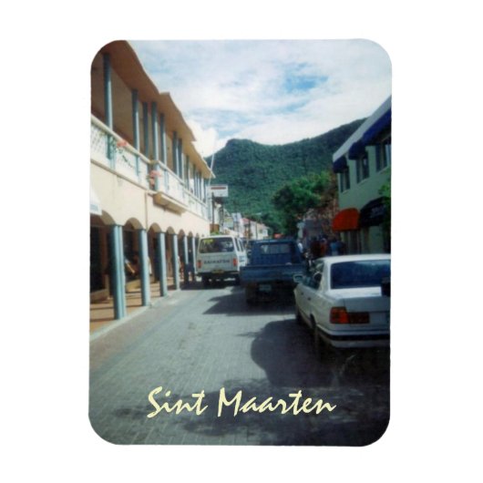 Philipsburg Street Premium magneet (Verticaal)