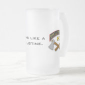 Philistines MC Beer Mok (Voorkant rechts)