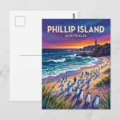 Phillip Island Australia Briefkaart (Voorkant / Achterkant)