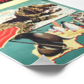 Phillip Island Australia Vintage Poster (Hoek)