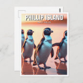 Phillip Island Australië Briefkaart (Voorkant / Achterkant)