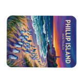 Phillip Island Australië Magneet (Horizontaal)