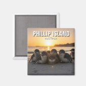 Phillip Island Australië Magneet (Voorkant / Achterkant)