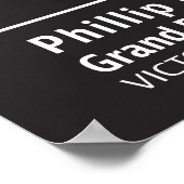 Phillip Island Grand Prix Circuit Art Poster (Hoek)