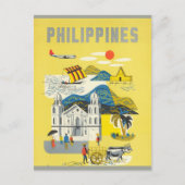  Phillipines Reis Briefkaart (Voorkant)