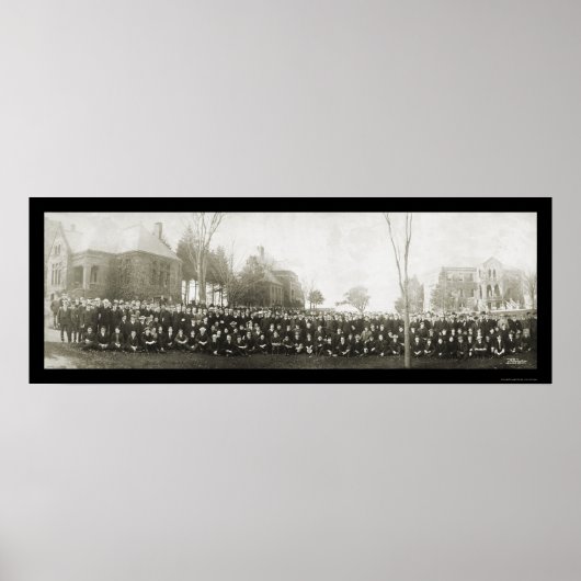 Phillips Academy Andover Foto 1903 Poster (Voorkant)