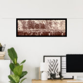 Phillips Academy Exeter NH Foto 1903 Poster (Thuiskantoor)