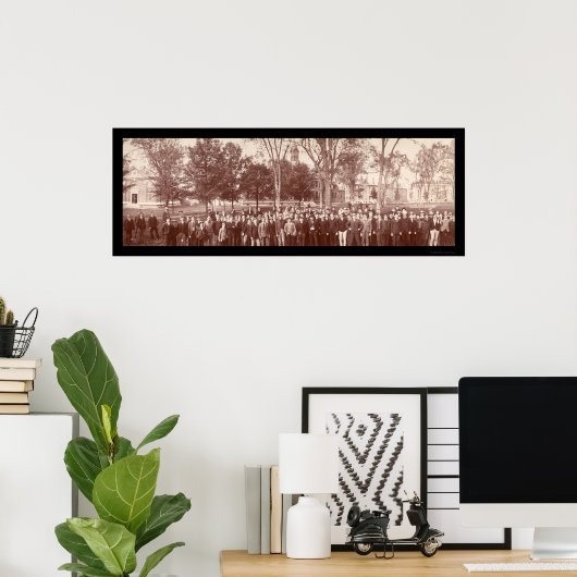 Phillips Academy Exeter NH Foto 1903 Poster (Thuiskantoor)