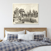 Phillips Exeter Academy Canvas Afdruk (Insitu (Slaapkamer))