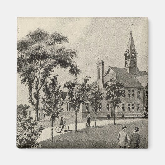 Phillips Exeter Academy Magneet (Voorkant)