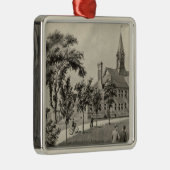 Phillips Exeter Academy Metalen Ornament (Rechts)