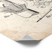 Phillips head Scredriver Patent - Old look Poster (Hoek)