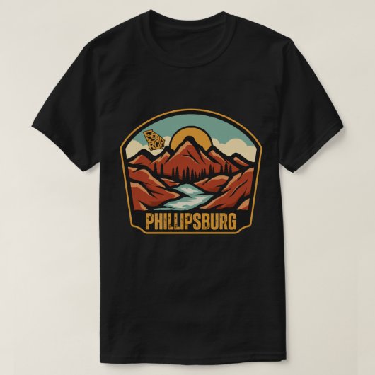 Phillipsburg, Georgia T-shirt (Design voorkant)