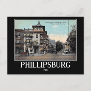 Phillipsburg, New Jersey, Vintage Briefkaart