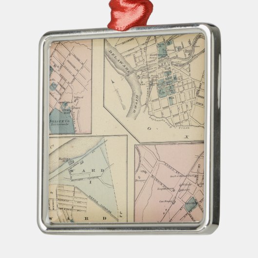 Phillipsburg, NJ Metalen Ornament (Links)