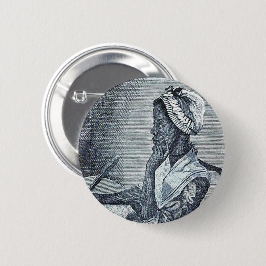 Phillis Wheatley Button (Voorkant /achterkant)