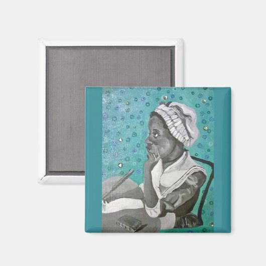 Phillis Wheatley Magnet (Voorkant / Achterkant)