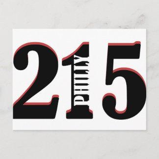 Philly 215 briefkaart