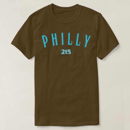 Philly 215 t-shirt (Design voorkant)