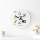 Philly Acroniem Wall Clock Grote Klok (Huis)