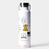 Philly Acroniem Water Bottle Waterfles (Voorkant)