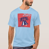 Philly Baseball 2025 T-shirt (Voorkant)