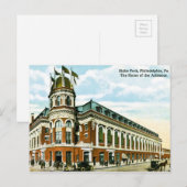 Philly Baseball Shibe Park Athletics Briefkaart (Voorkant / Achterkant)