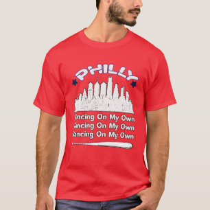  Philly Baseball, voor jongens, honkbalventilatore T-shirt