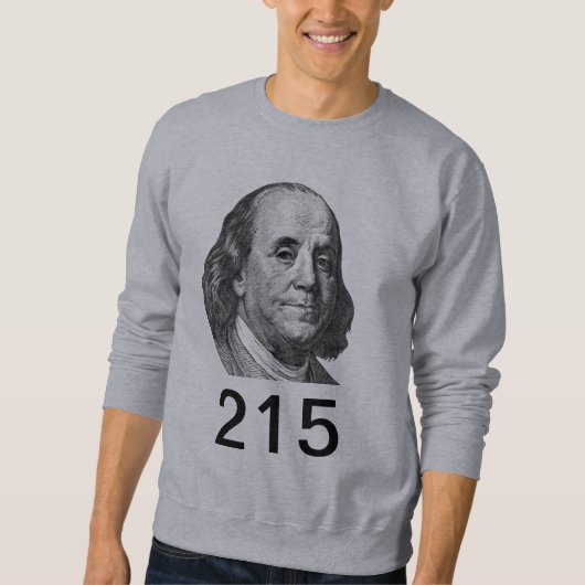 Philly Ben Franklin Sweatshirt (Voorkant)