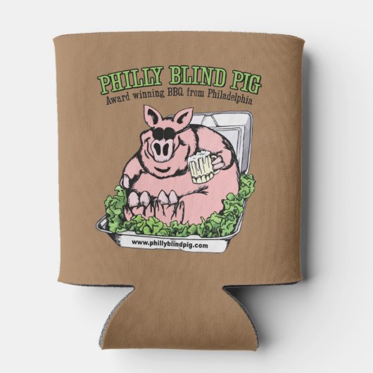 Philly Blind Pig BBQ Blikjeskoeler (Achterkant)