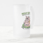 Philly Blind Pig BBQ Matglas Bierpul (Voorkant rechts)