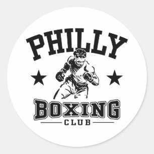 Philly Boxing Ronde Sticker