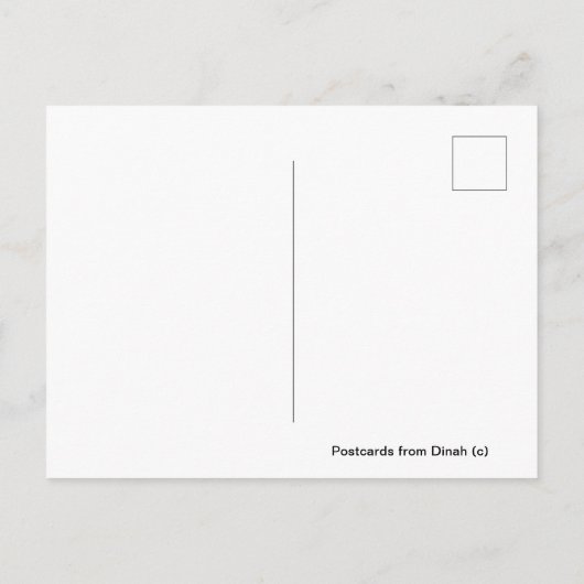 Philly Cat in het Rittenhouse Briefkaart (Achterkant)