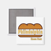 Philly Cheese Steak Magneet (Voorkant / Achterkant)