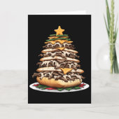 Philly Cheesesteak Christmas Tree  Kaart (Voorkant)