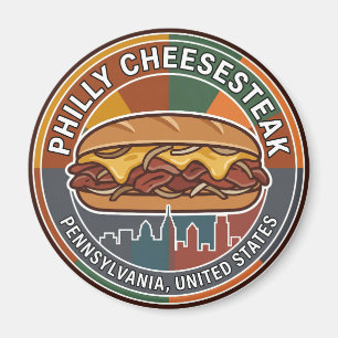 Philly Cheesesteak (Philadelphia) Pennsylvania Magneet