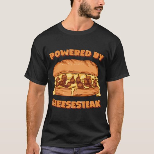 Philly Cheesesteak Philadelphia Sandwich Grilled C T-shirt (Voorkant)