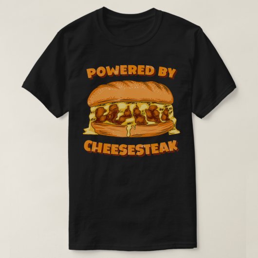 Philly Cheesesteak Philadelphia Sandwich Grilled C T-shirt (Design voorkant)