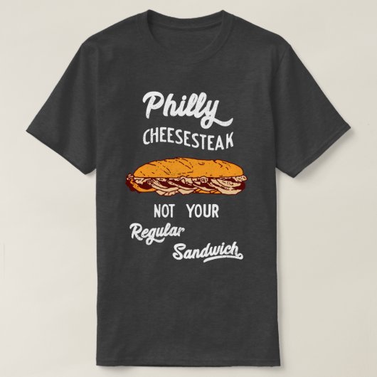 Philly Cheesesteaks Philadelphia Pennsylvania Phil T-shirt (Design voorkant)