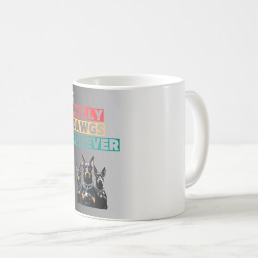 Philly Dawgs Forever Mug – Philly Pride Coffee Koffiemok (Voorkant rechts)