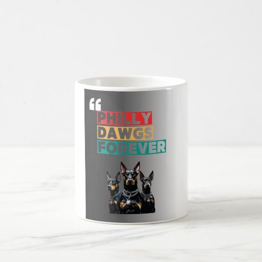 Philly Dawgs Forever Mug – Philly Pride Coffee Koffiemok (Center)