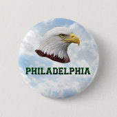 Philly Eagle - Ronde Button (Voorkant)