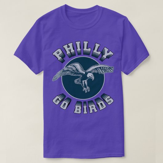 Philly Eagles Go Birds T-shirt (Design voorkant)