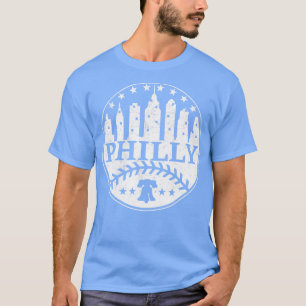 Philly Fan Honkballiefhebber Philadelphia PA City T-shirt